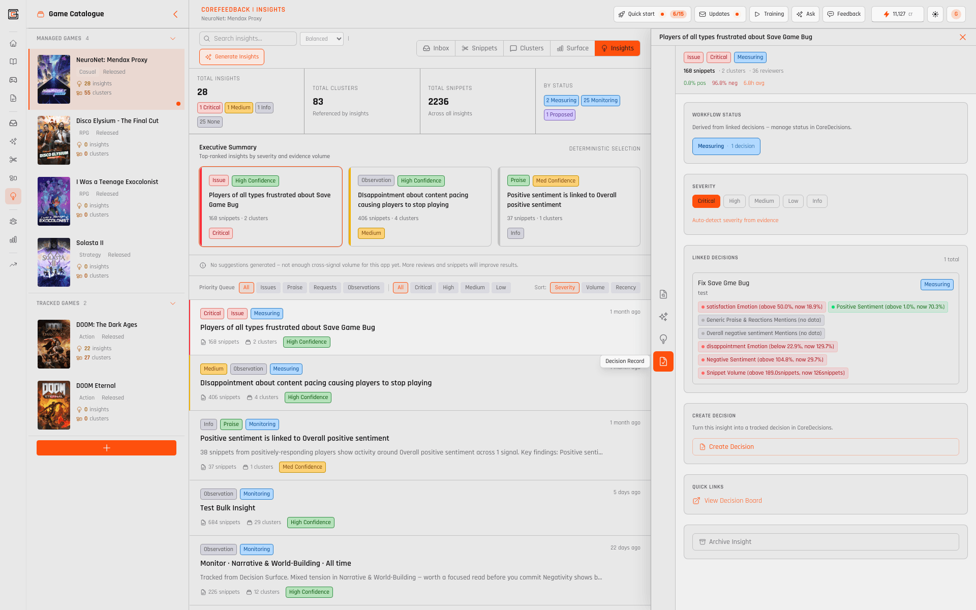 CoreDecisions — CONFIDENCE WITHOUT EVIDENCE — IS JUST LOUD MANAGEMENT. — Anchor it to evidence