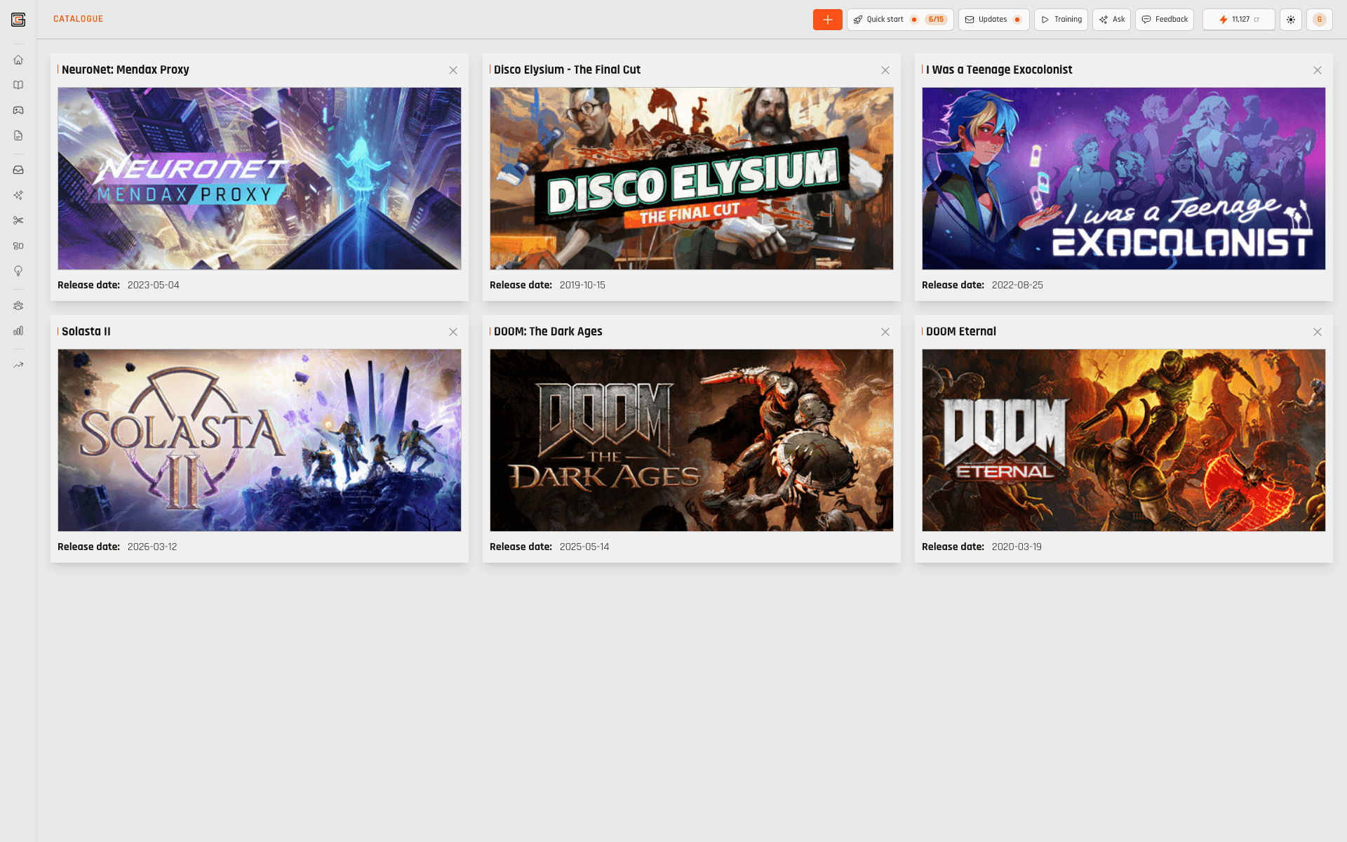 CoreProfile — PLAYERS AREN'T A SEGMENT SLIDE. — THEY'RE A GRAPH. — Catalogue & games